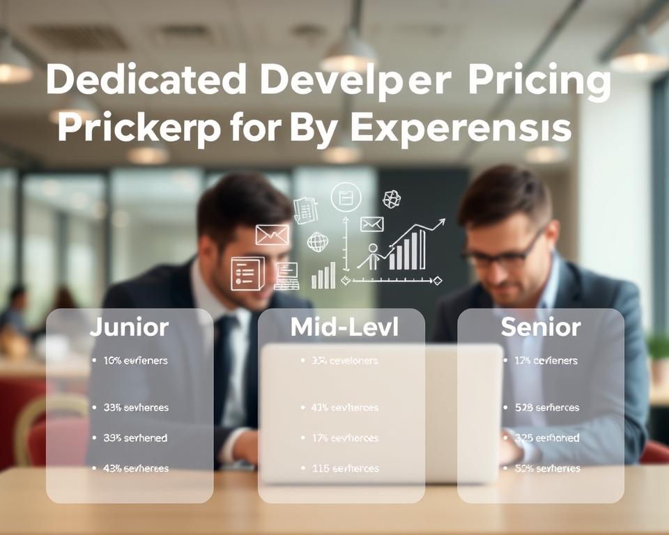 developer pricing by experience level