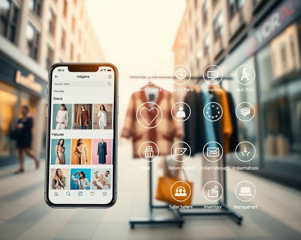fashion resale app features