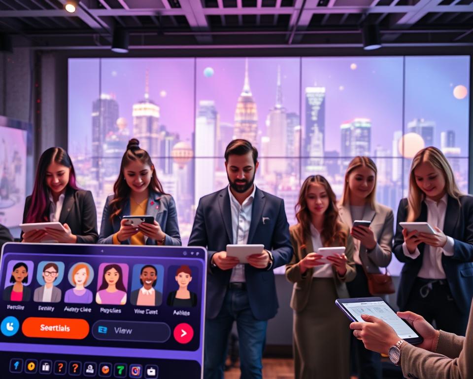 interactive features