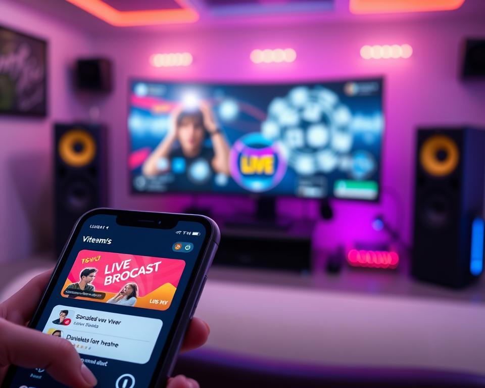 live streaming app features