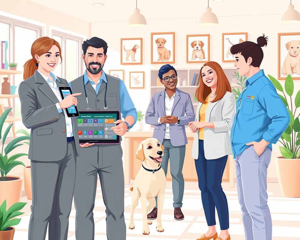 pet services marketplace user roles