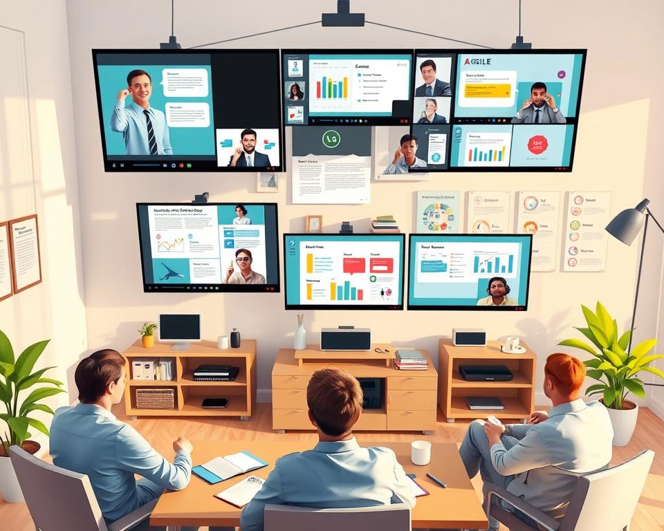 remote Agile team structure