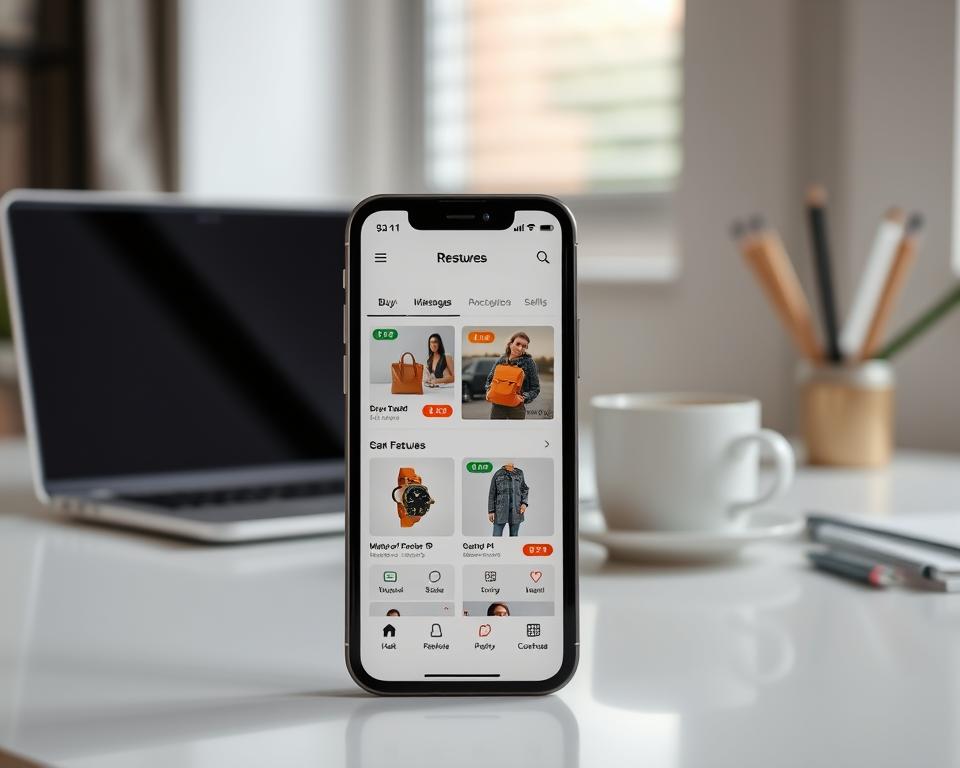 resale marketplace app features