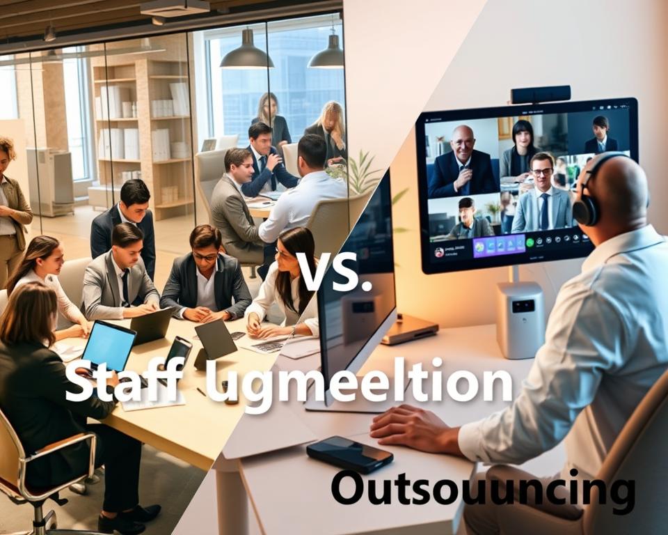 staff augmentation vs outsourcing