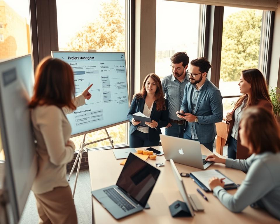 target users for project management application