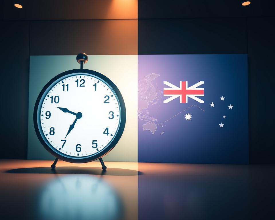 time zone differences US Australia