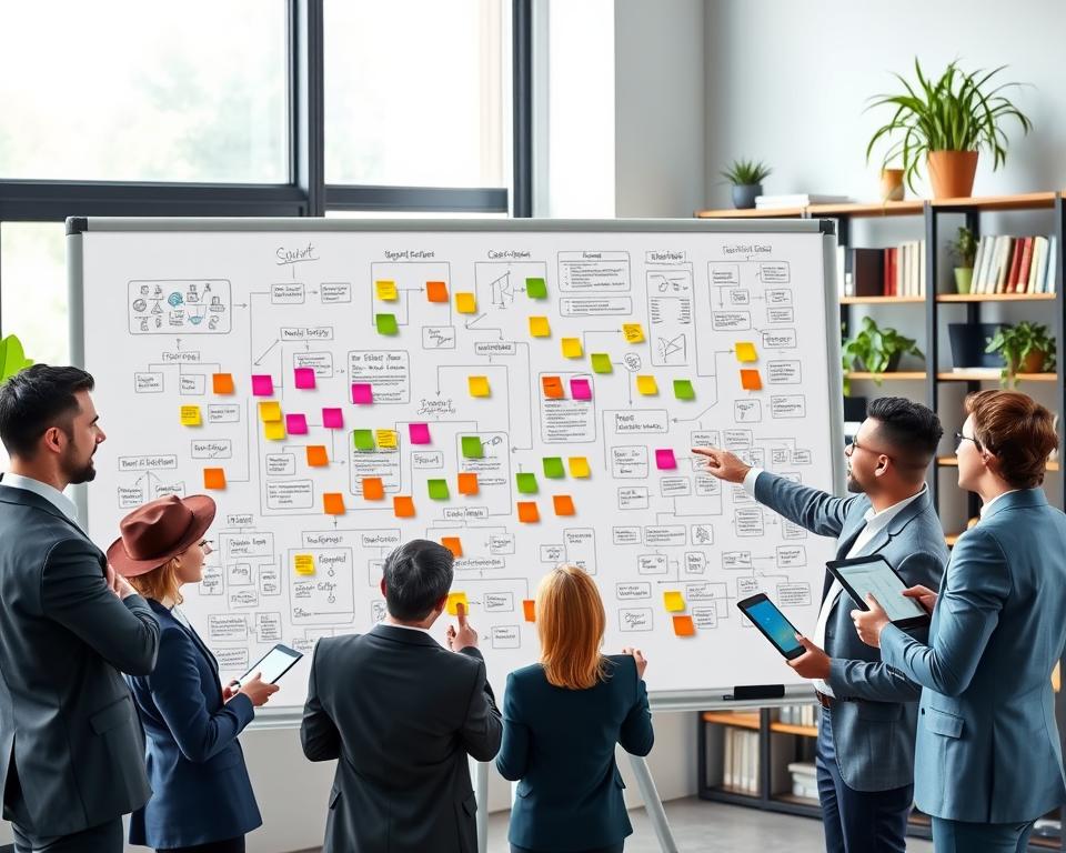support workflow mapping